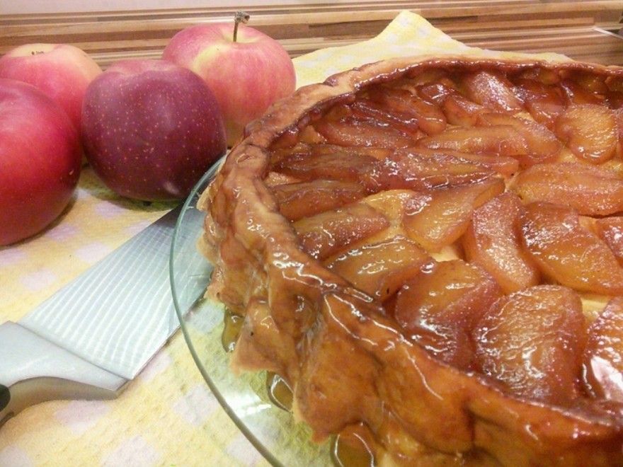 Рецепт: Яблочный пирог Татен