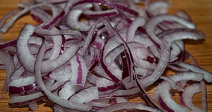 лук для греческого салата
